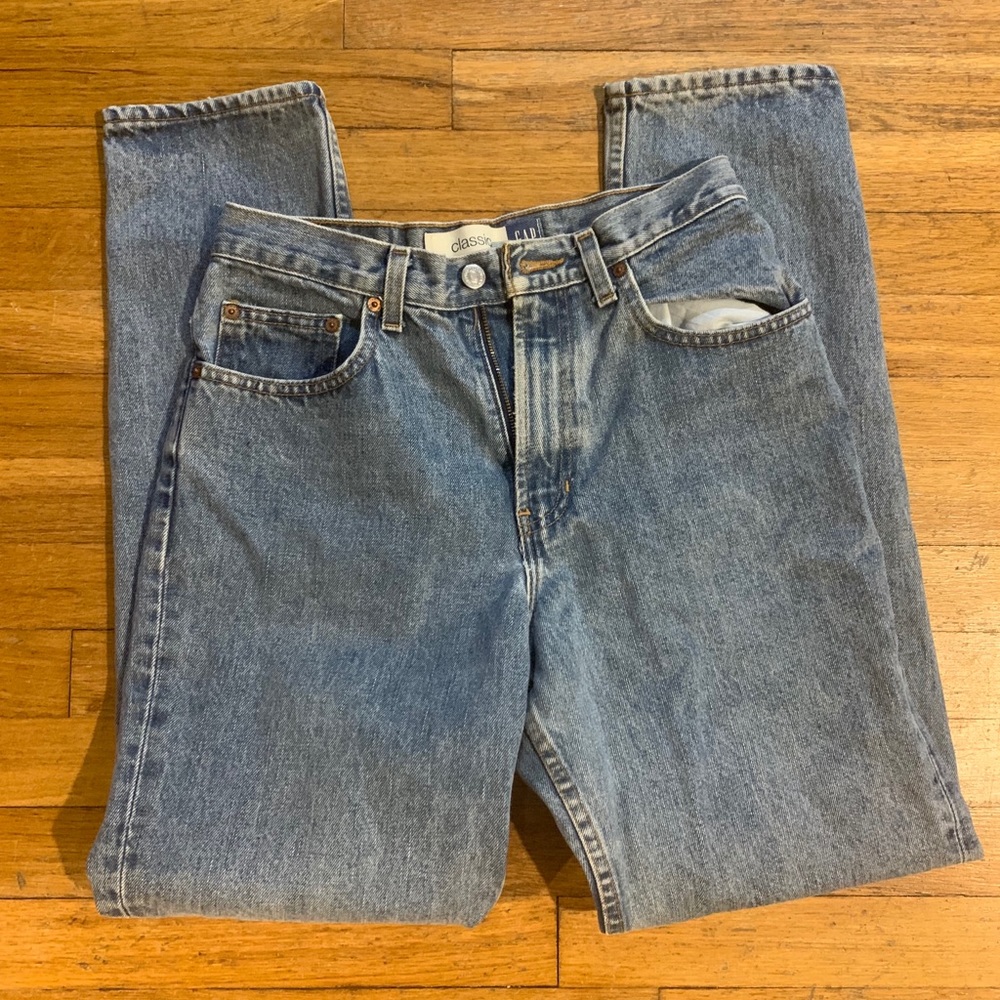 Vintage High-Waisted Mom Jeans